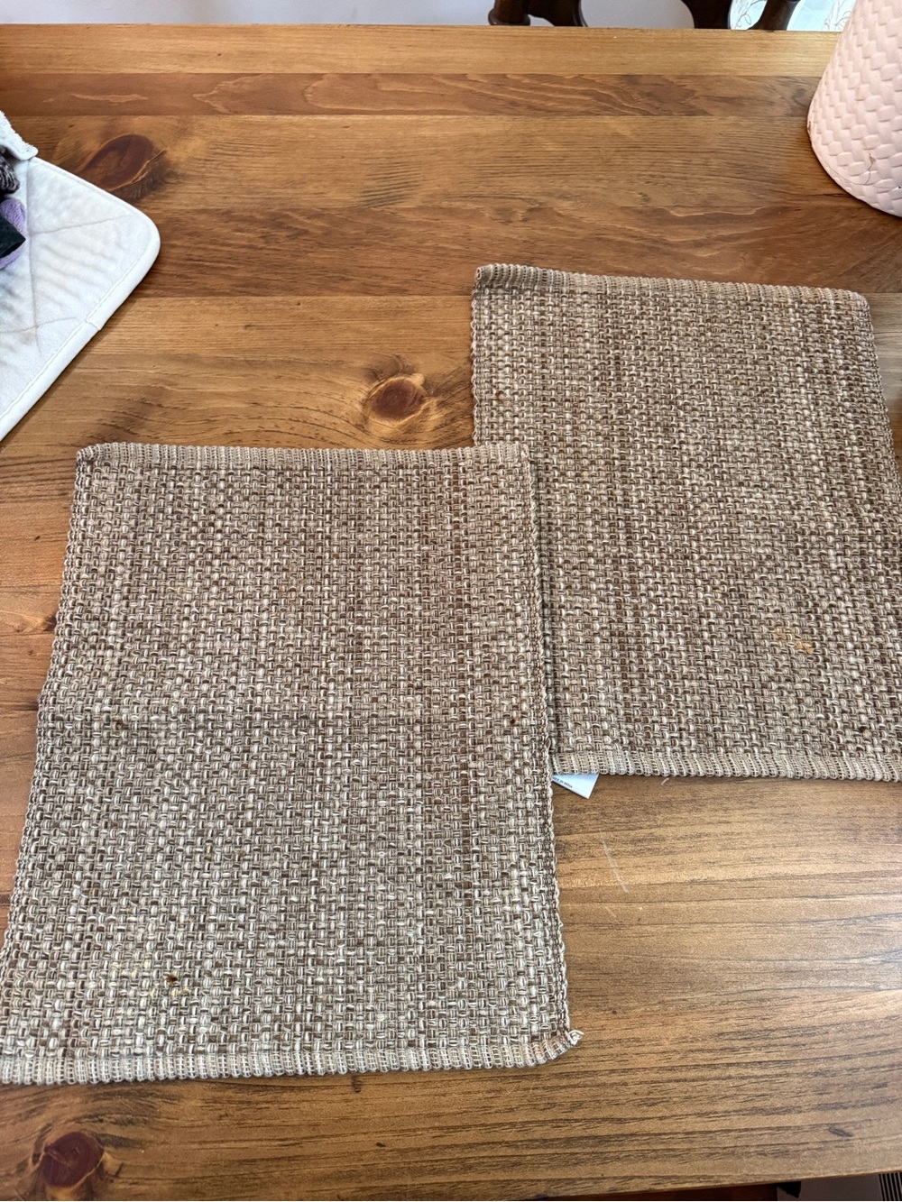 Food Network Green Logo Woven Placemats (2)